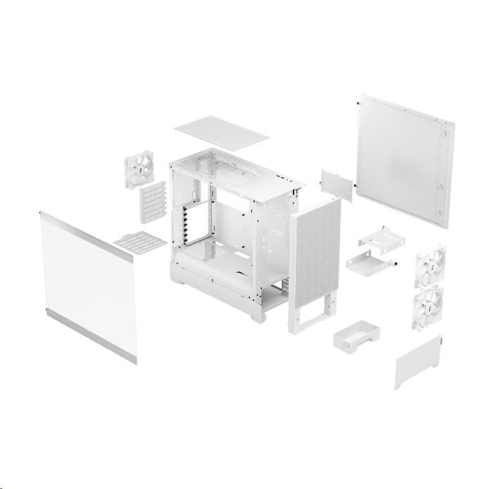 Fractal Design Pop Air White TG Clear Tint/ Midi Tower/ Transpar./ Biela10 