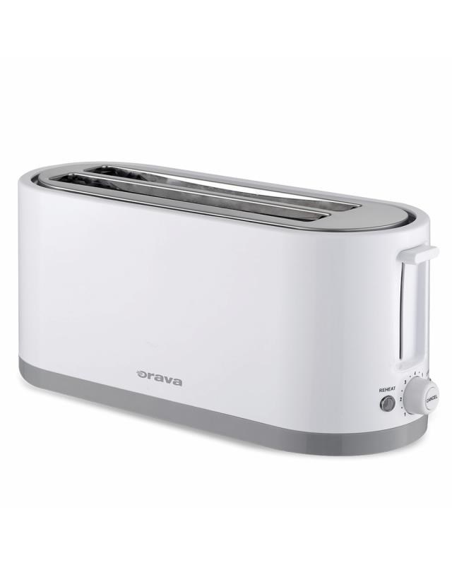 Orava HR-125 topinkovač,  1400 W,  4 topinky,  regulace opékání,  rozmrazování,  bílý1 