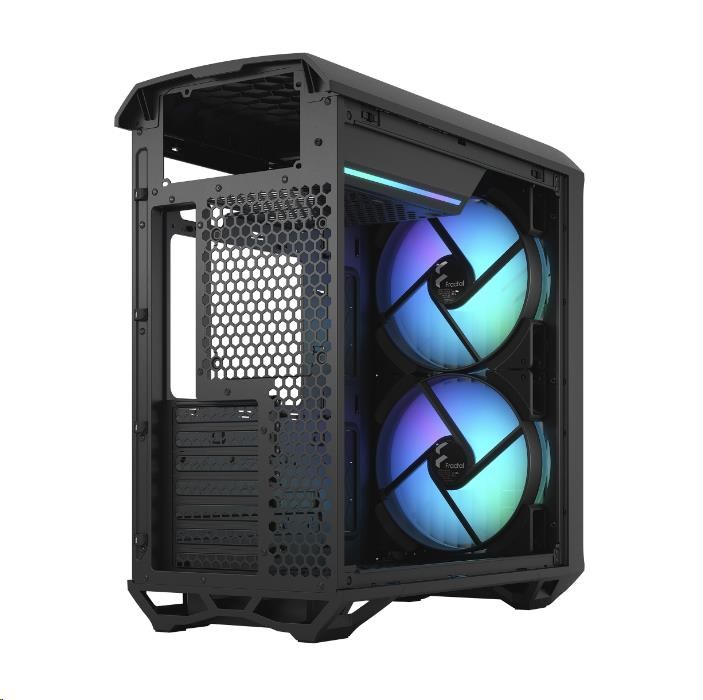 FRACTAL DESIGN skříň Torrent Compact RGB Black TG Light Tint,  USB 3.1 Type-C,  2x USB 3.0,  bez zdroje,  E-ATX8 