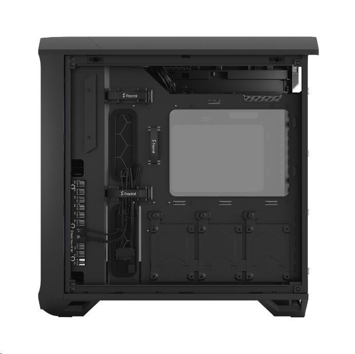 FRACTAL DESIGN skříň Torrent Compact RGB Black TG Light Tint,  USB 3.1 Type-C,  2x USB 3.0,  bez zdroje,  E-ATX4 
