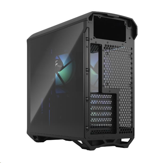 FRACTAL DESIGN skříň Torrent Compact RGB Black TG Light Tint,  USB 3.1 Type-C,  2x USB 3.0,  bez zdroje,  E-ATX7 