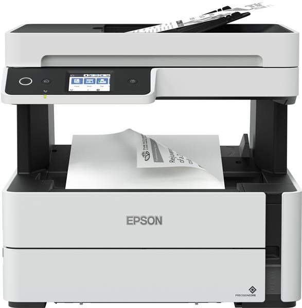 Atramentová tlačiareň EPSON EcoTank Mono M3170, 4v1, A4, 39 str./min, USB, Wi-Fi, duplex, ADF, 3 roky záruka po registr0 