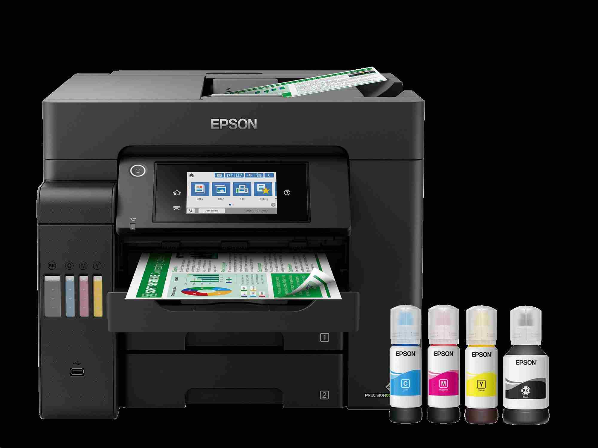 Atrament do tlačiarne EPSON EcoTank L6550, 4v1, 4800x2400dpi, A4, USB, 4 atramenty,  3 roky záruka po reg.,  Obchod v 3000 Kč1 
