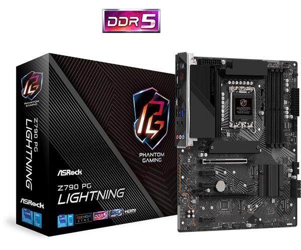 ASRock MB Sc LGA1700 Z790 PG LIGHTNING,  Intel Z790,  4xDDR5,  1xHDMI1 