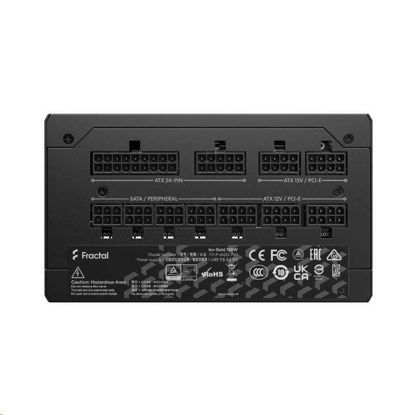 FRACTAL DESIGN zdroj Ion 750W GOLD,  modular,  80+ Gold4 