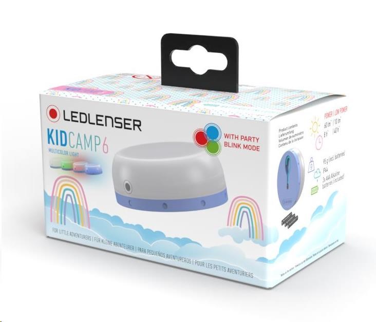 Ledlenser Kidcamp6 Rainbow kapesní lucerna pro děti4 