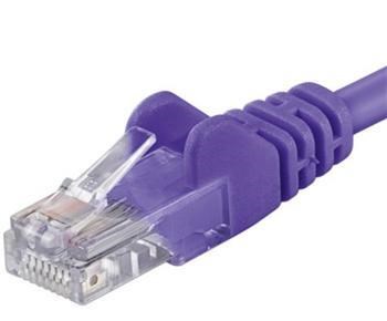 PremiumCord Patch kabel UTP RJ45-RJ45 CAT6 1m fialová0 