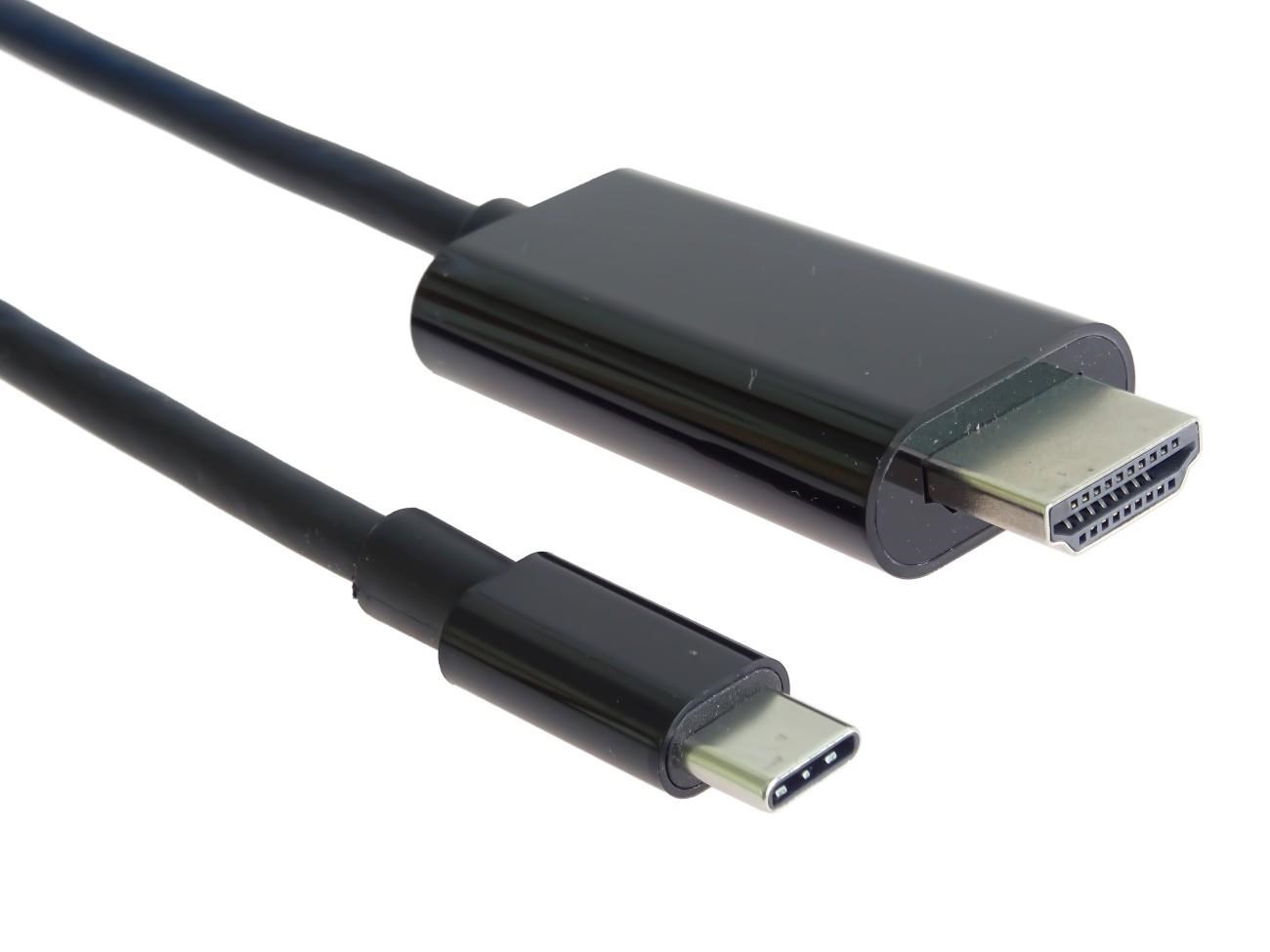 PremiumCord kabel USB-C na HDMI 2m rozlišení 4K*2K@60Hz FULL HD 1080p7 