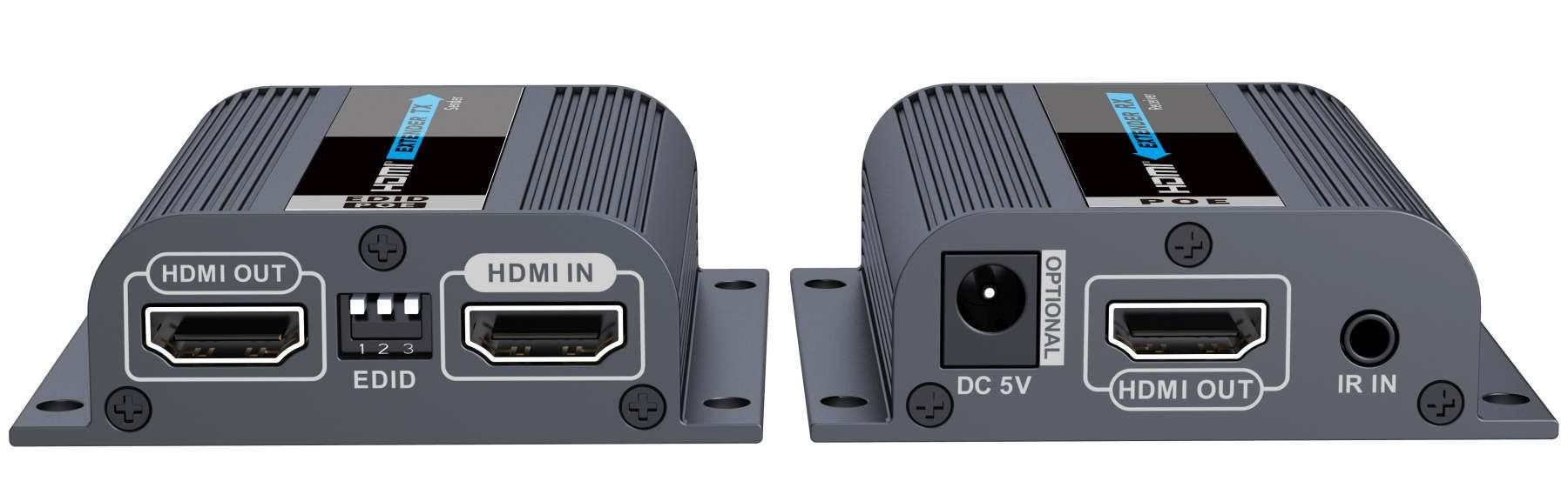 PremiumCord HDMI extender na 50m přes jeden kabel Cat6/6a/7, EDID nastavení0 