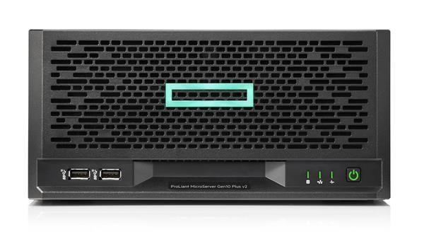 HPE PL MicroServer g10 Plus v2 Xeon E-2314 (2.8/4C/8M/3200) 16G VROC 4LFF NHP 4x1Gb NBD111 Ultra Micro Tower2 