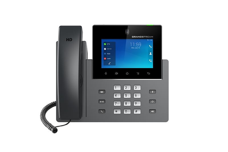 Grandstream GXV3380 [IP videotelefón so systémom Android 7.0,  PoE,  WiFi,  8