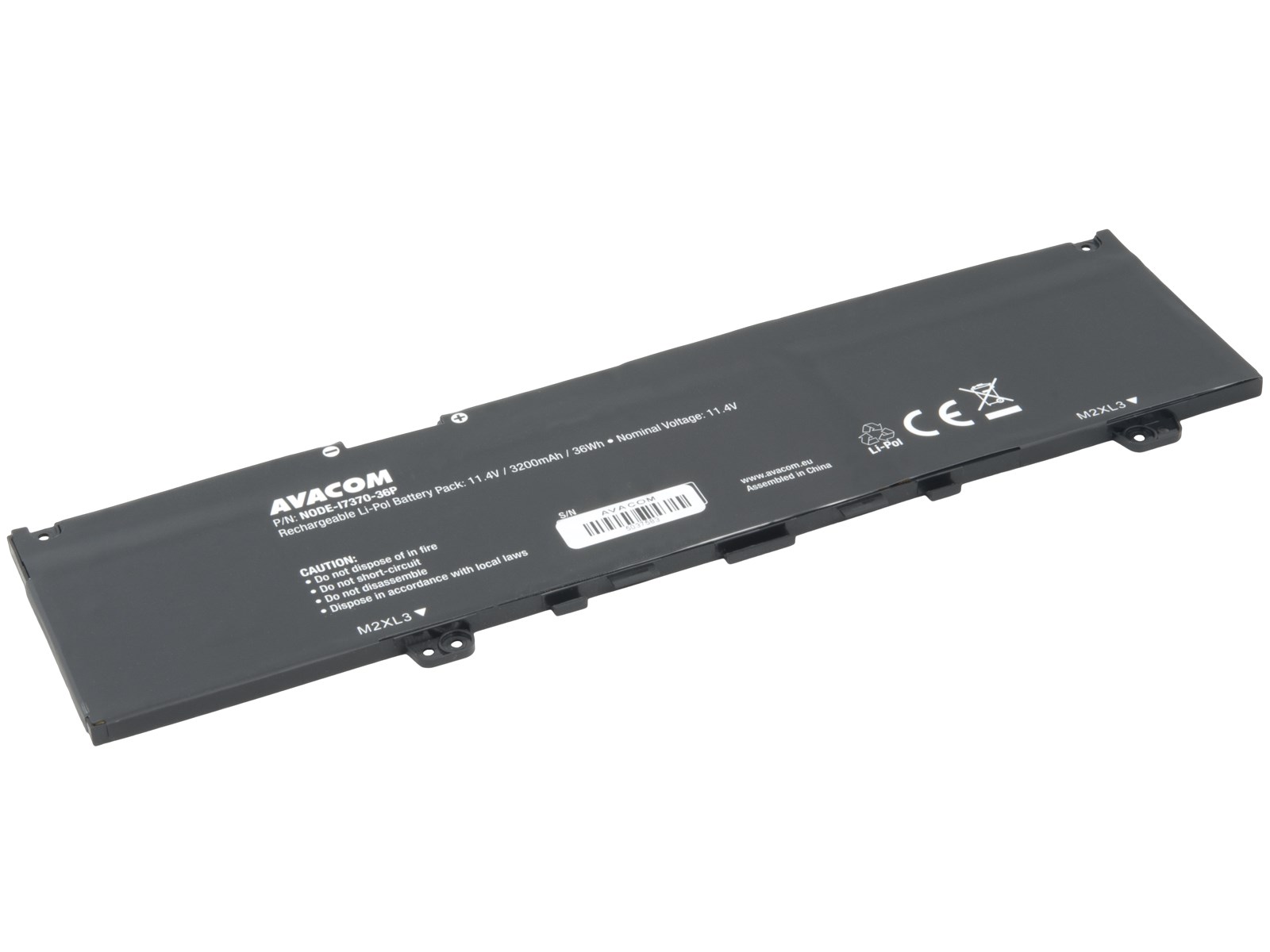 AVACOM baterie pro Dell Inspiron 7370,  7373 Li-Pol 11, 4V 3200mAh 36Wh0 