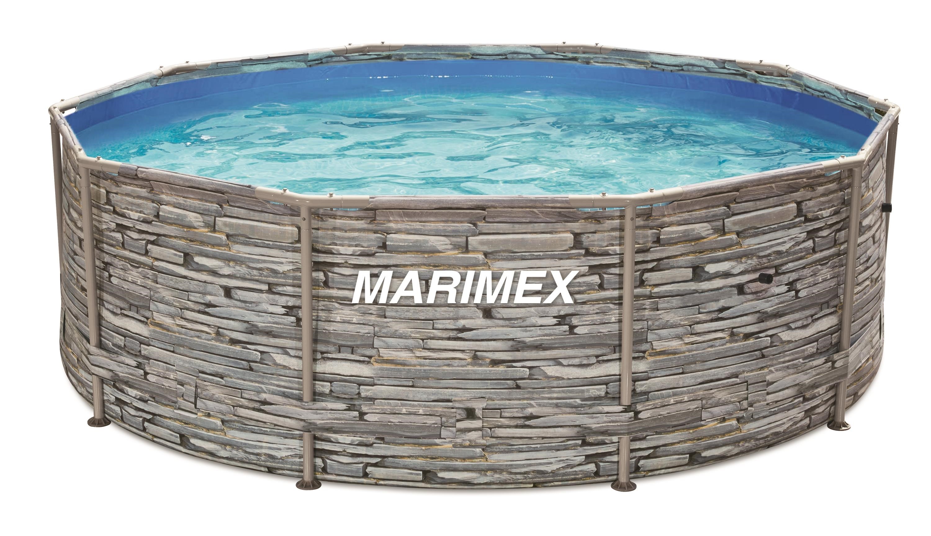 Marimex Florida Bazén 3,66x1,22 m bez příslušenství - motiv KÁMEN0 