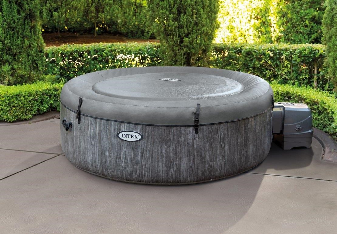 Intex vířivý bazén Pure Spa - Bubble Greywood Deluxe AP 48 