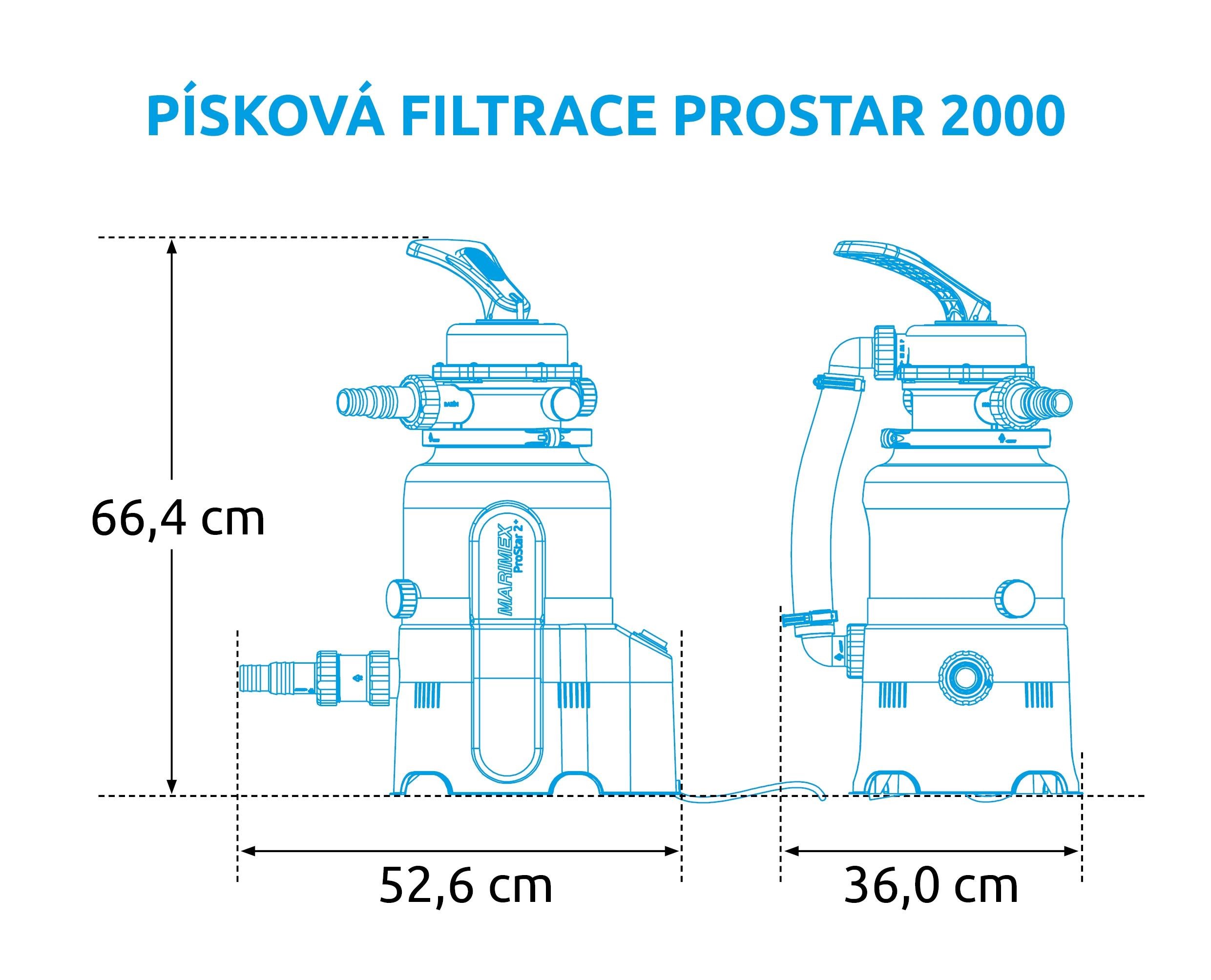 Marimex ProStar 2000 písková filtrace10 