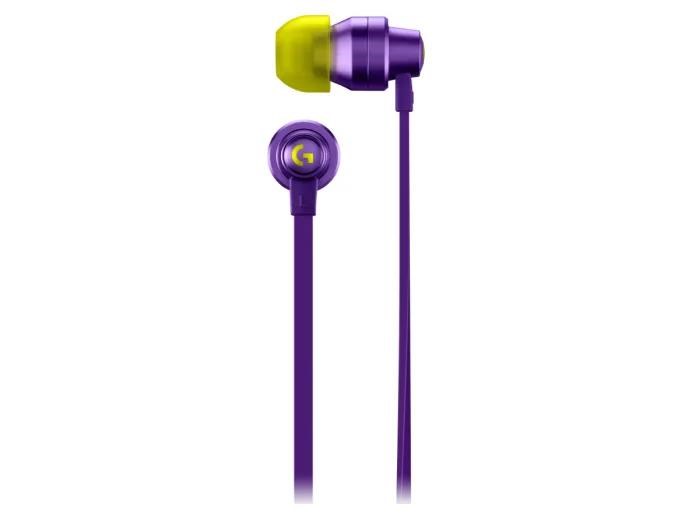Logitech G333 Gaming Earphones,  purple2 