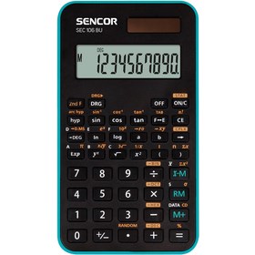 Sencor kalkulačka  SEC 106 BU - školní,  10místná,  56 vědeckých funkcí0 