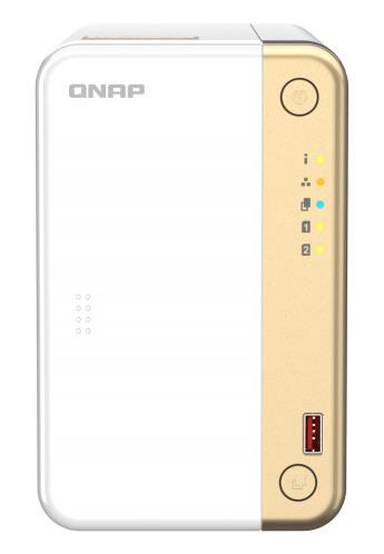 QNAP TS-262-4G (2C/CeleronN4505/2,9GHz/4GBRAM/2xSATA/2xM.2/1x2,5GbE/2xUSB2.0/2xUSB3.2/1xPCIe/1xHDMI)1 