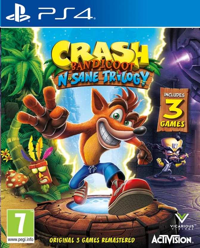 PS4 hra Crash Bandicoot N.Sane Trilogy0 