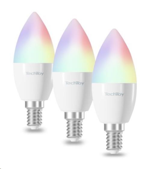 TechToy Smart Bulb RGB 4,4W E14 3pcs set5 