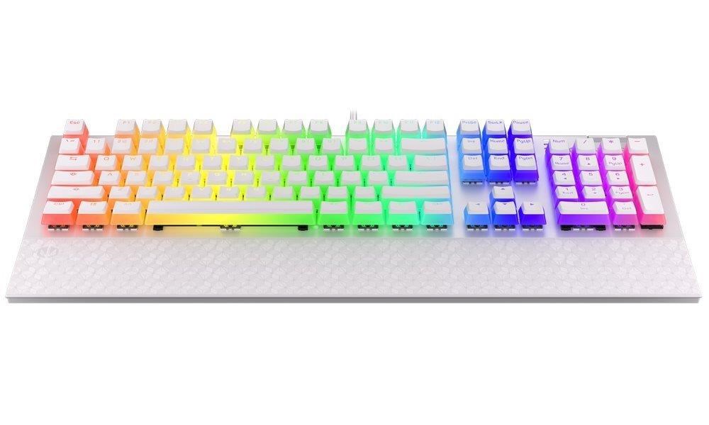 ENDORFY Klávesnice Omnis Pudding Onyx White Blue,  Mechanická,  USB,  ARGB,  bílá3 