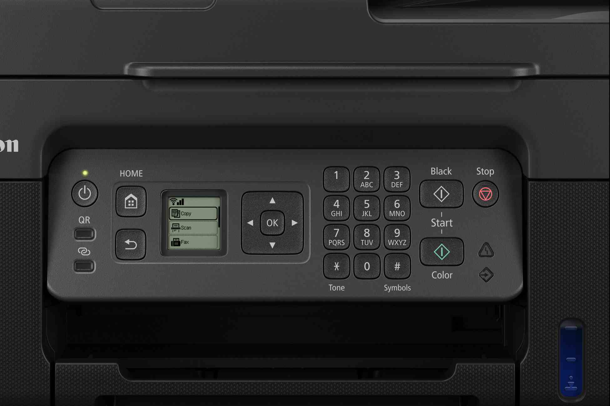Canon PIXMA Tiskárna černá G4470 (doplnitelné zásobníky inkoustu) - MF (tisk, kopírka, sken, fax),  USB,  Wi-Fi - A4 11/ min.4 