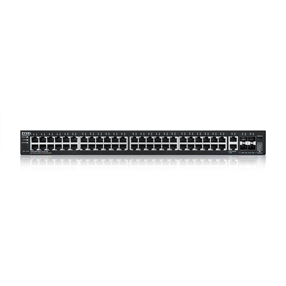 Zyxel XGS2220-54 L3 Access Switch,  24x1G RJ45 2x10mG RJ45,  4x10G SFP+ Uplink,  incl. 1 yr NebulaFlex Pro3 