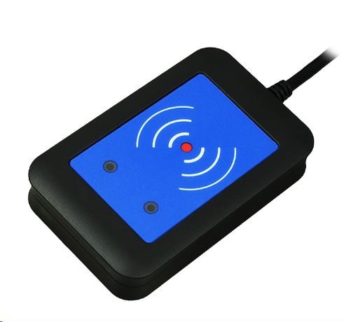 Elatec RFID čteč TWN4 MultiTech 2 LF HF DT-U20-b,  black,  USB,  125kHz+13.56MHz0 