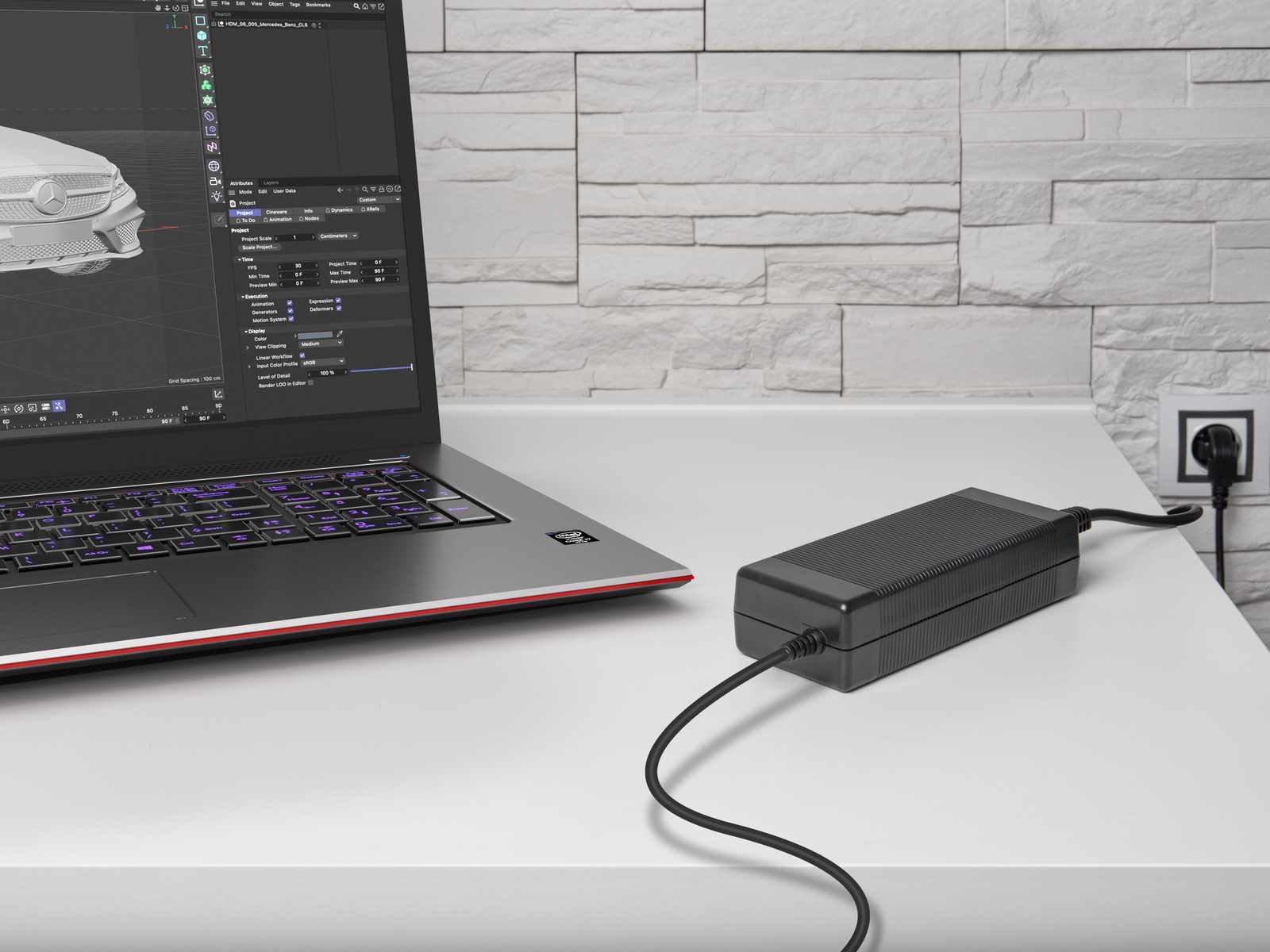AVACOM QuickTIP 150W - univerzální adaptér pro notebooky + 8 konektorů0 