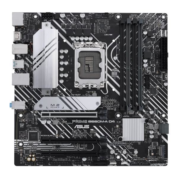 ASUS MB Sc LGA1700 PRIME B660M-A DDR4,  Intel B660,  4xDDR4,  1xDP,  2xHDMI,  mATX4 