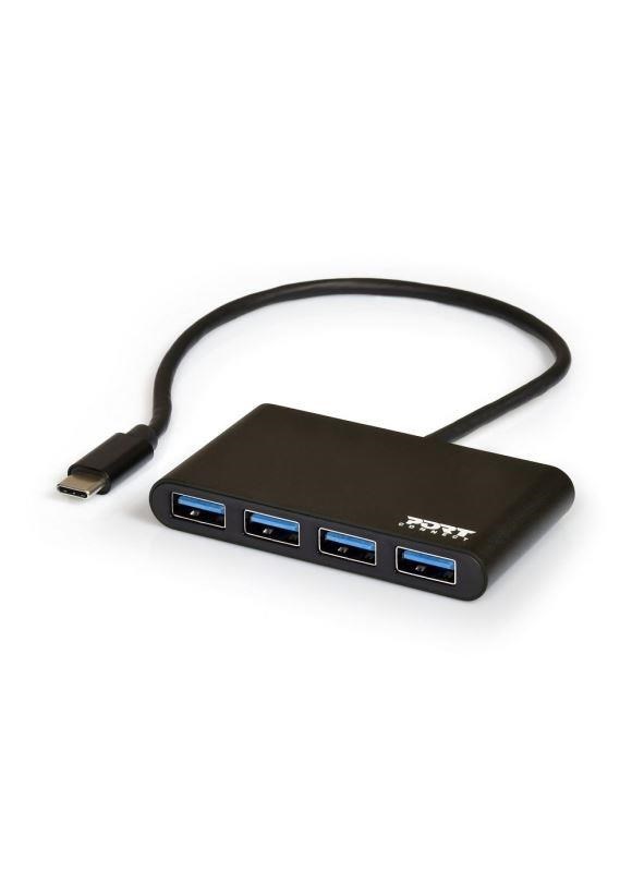 PORT hub USB-C s porty 4x USB 3.02 