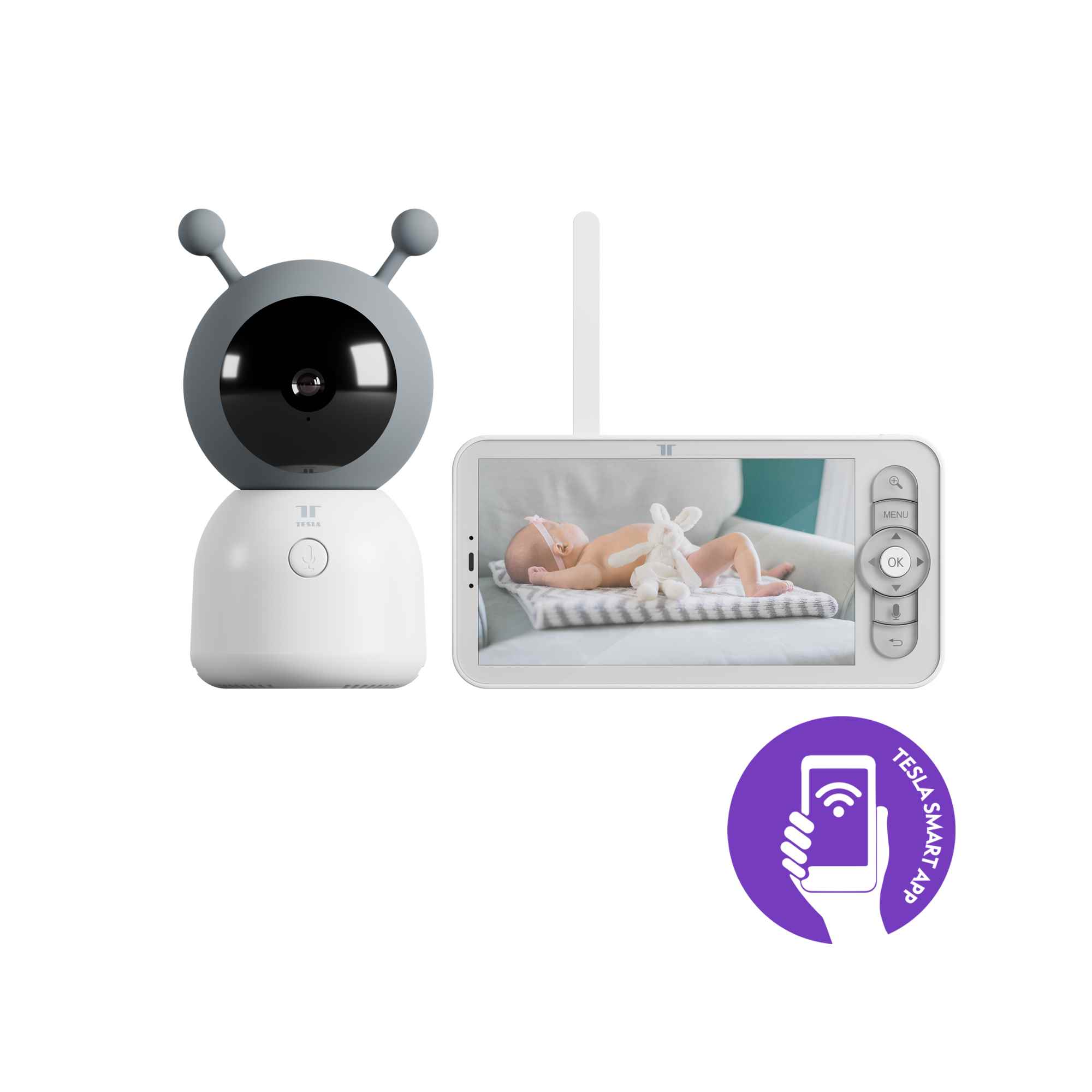 Tesla Smart Camera Baby and Display BD3000 