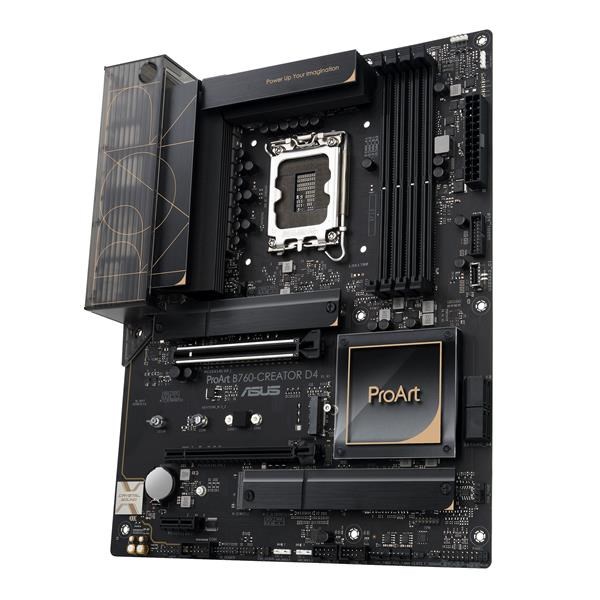 ASUS MB Sc LGA1700 PROART B760-CREATOR D4, Intel B760, 4xDDR4, 1xDP, 1xHDMI1 