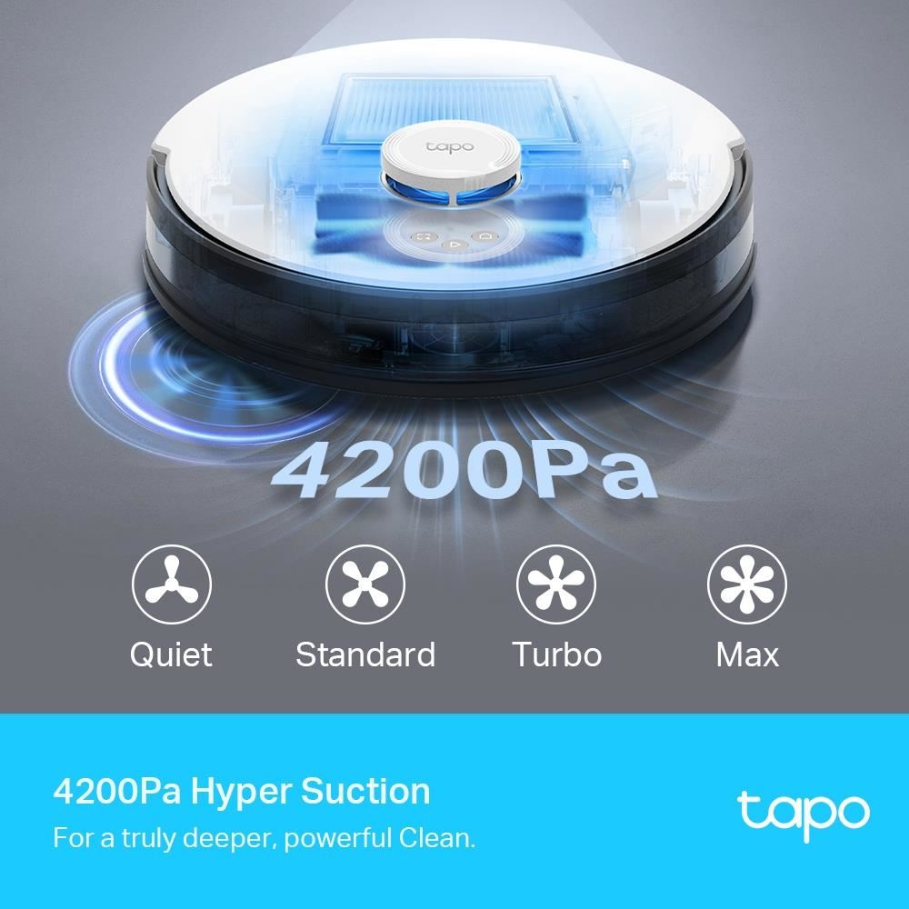 TP-Link Tapo RV30 robotický vysavač s mopem (LiDAR, gyroskop, 2,4 GHz, BT)2 