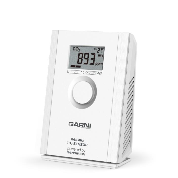 GARNI 102Q - bezdrátové čidlo pro měření CO22 