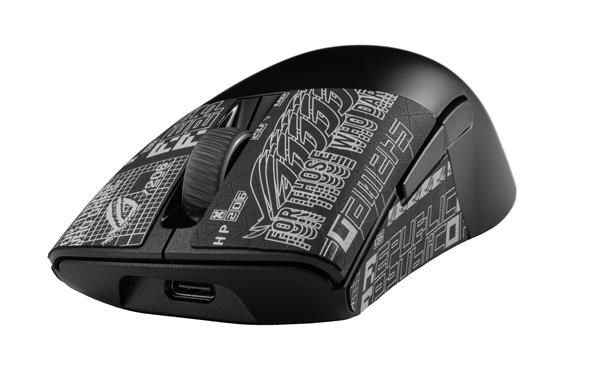 ASUS myš ROG KERIS WIRELESS AIMPOINT (P709),  RGB,  Bluetooth,  černá8 