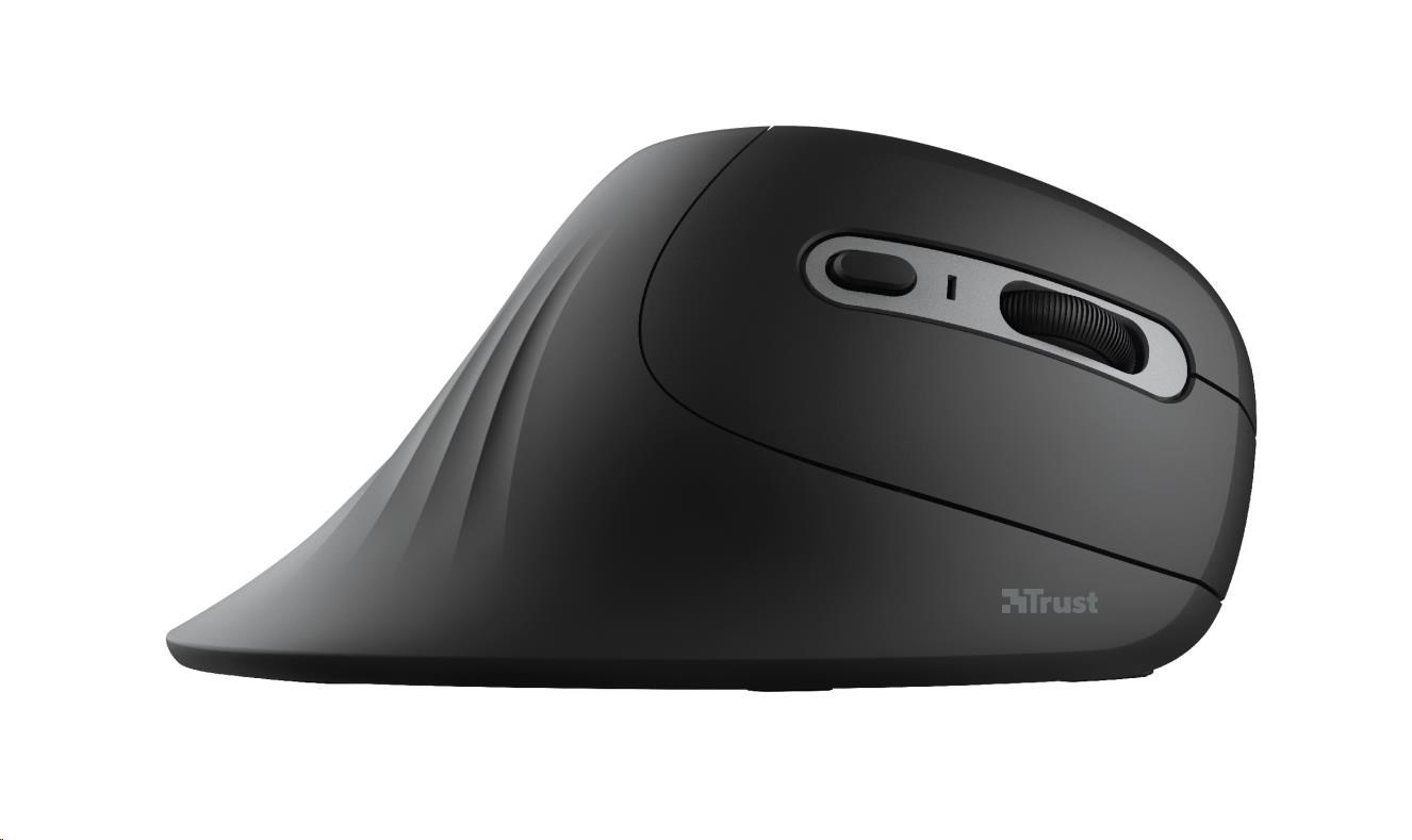 TRUST Verro Bezdrôtová ergonomická myš,  čierna4 