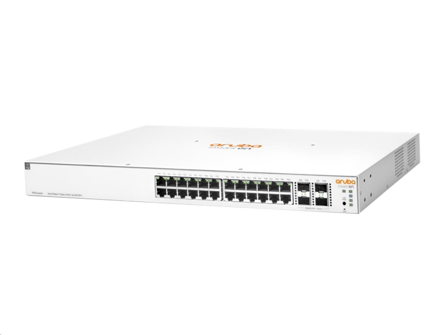 HPE Networking Instant On Switch 24p Gigabit CL4 PoE 4p SFP+ 370W 1930 (JL684B)0 