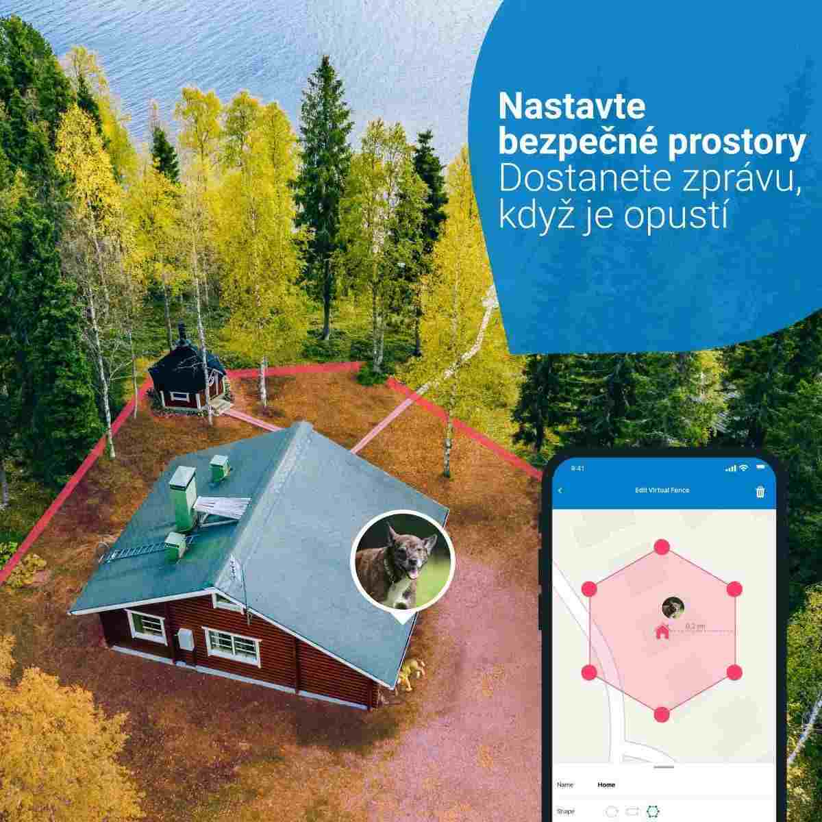 Tractive GPS DOG 4 LTE – sledování polohy a aktivity pro psy - hnědá6 
