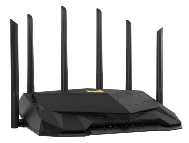 ASUS TUF-AX6000 (AX6000) WiFi 6 Extendable Gaming Router,  2.5G porty,  AiMesh,  4G/ 5G Mobile Tethering6 