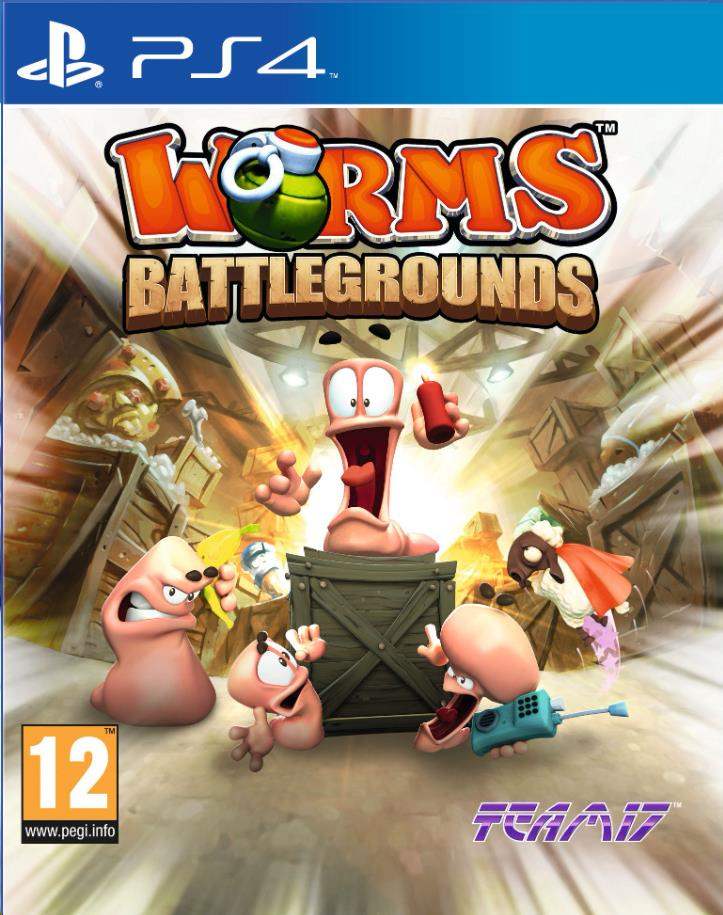 PS4 hra Worms Battlegrounds0 