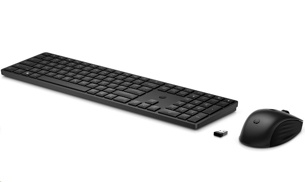 HP 650 Wireless Keyboard & Mouse Black- CZ klávesnice a myš,  černá0 