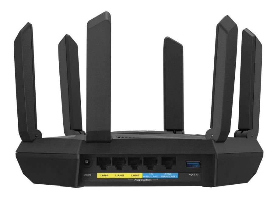 ASUS RT-AXE7800 (AXE7800) WiFi 6E Extendable Router, 2.5G port, AiMesh, 4G/5G Mobile Tethering3 