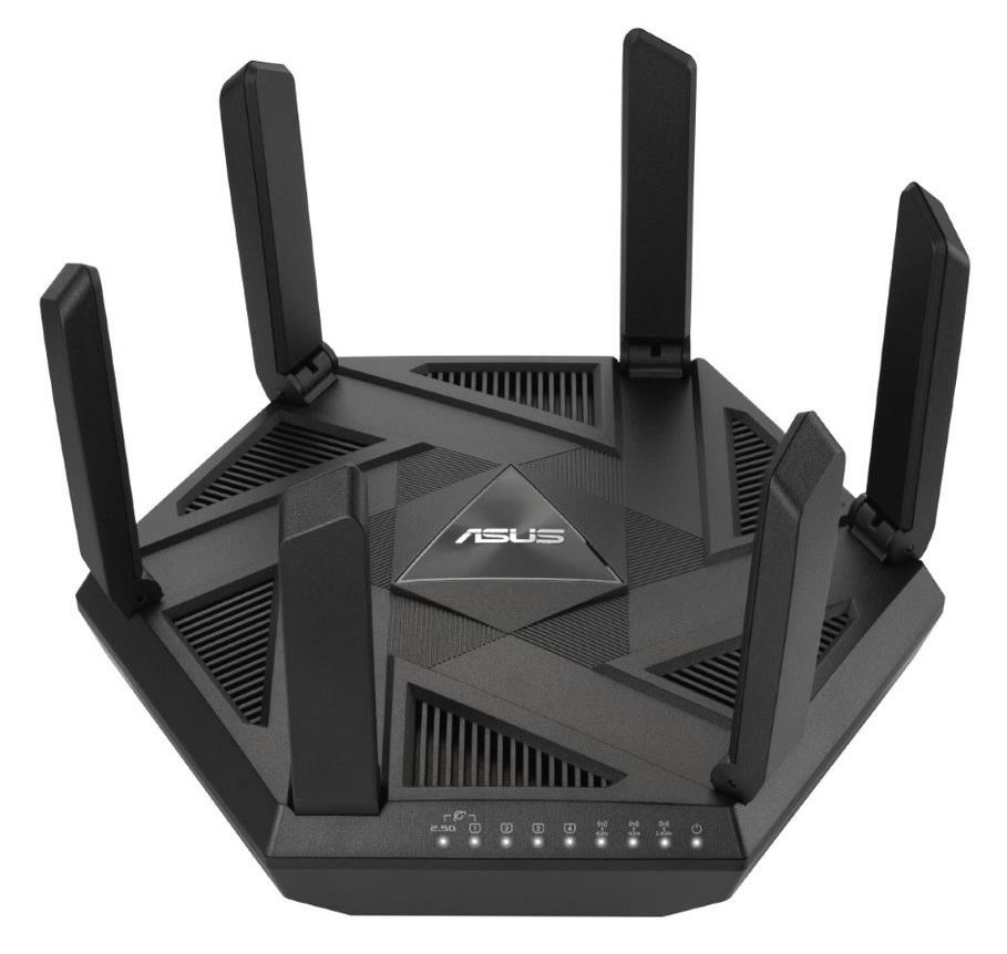 ASUS RT-AXE7800 (AXE7800) WiFi 6E Extendable Router, 2.5G port, AiMesh, 4G/5G Mobile Tethering5 