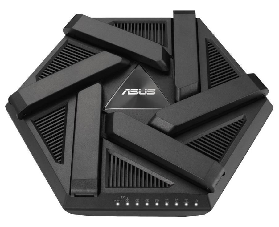 ASUS RT-AXE7800 (AXE7800) WiFi 6E Extendable Router, 2.5G port, AiMesh, 4G/5G Mobile Tethering4 