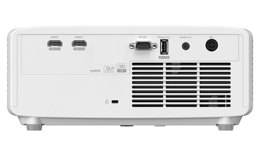 Optoma projektor ZW350e (DLP,  LASER,  FULL 3D,  WXGA,  4000 ANSI,  300 000:1,  2xHDMI,  RS232,  15W speaker)5 