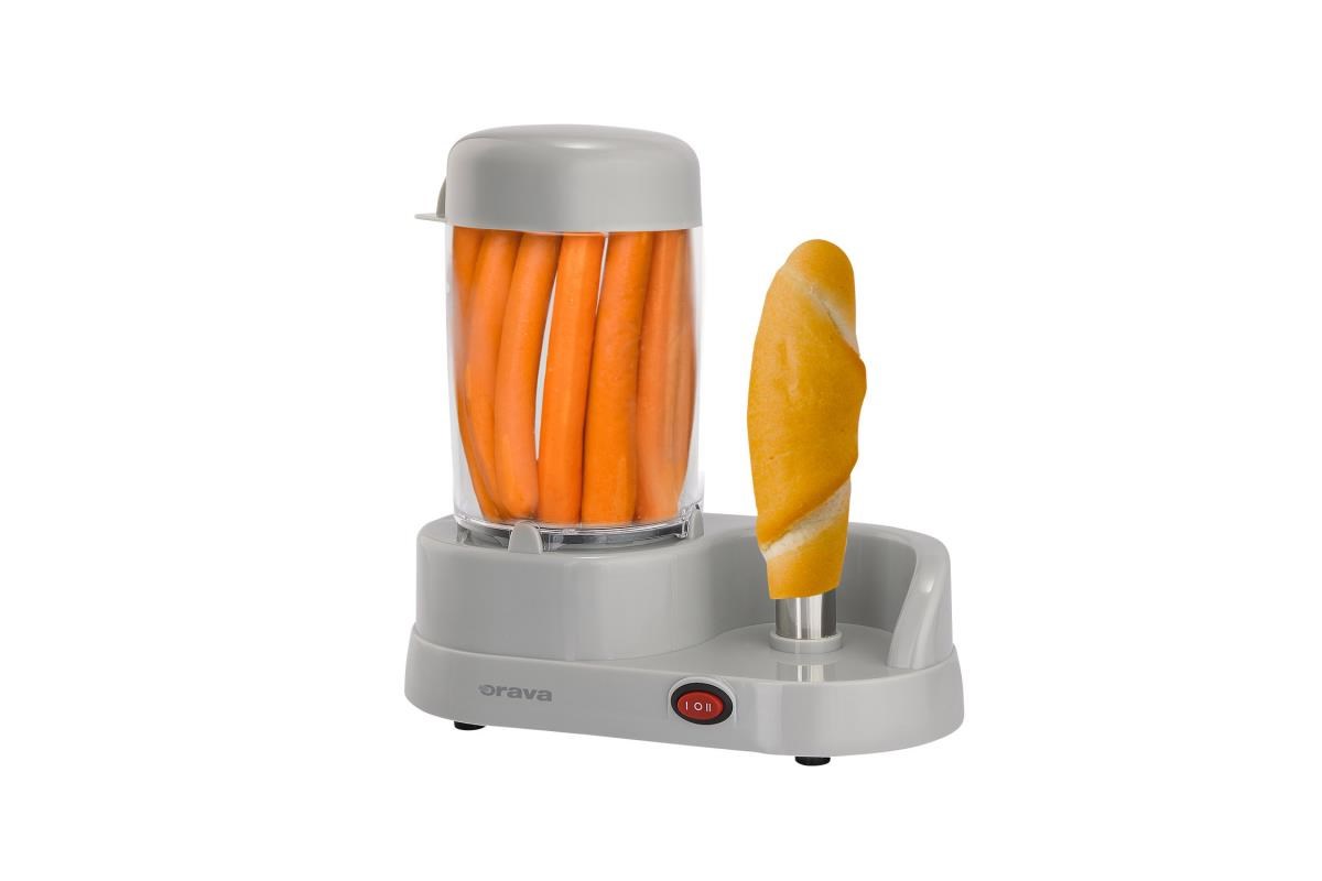 Orava HM-01 GR hotdogovač,  350 W,  pro 6 párků,  šedý0 