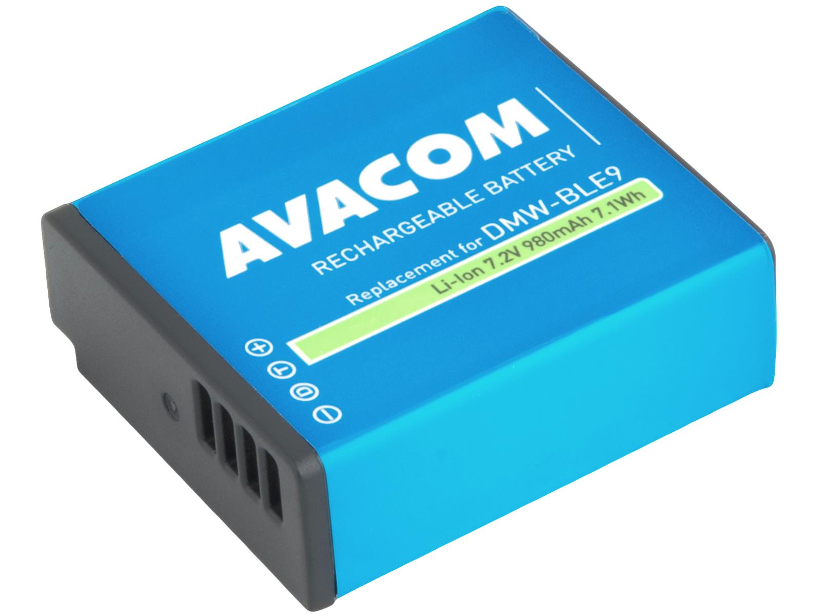 AVACOM náhradní baterie Panasonic DMW-BLE9,  BLG-10 Li-Ion 7.2V 980mAh 7.1Wh1 