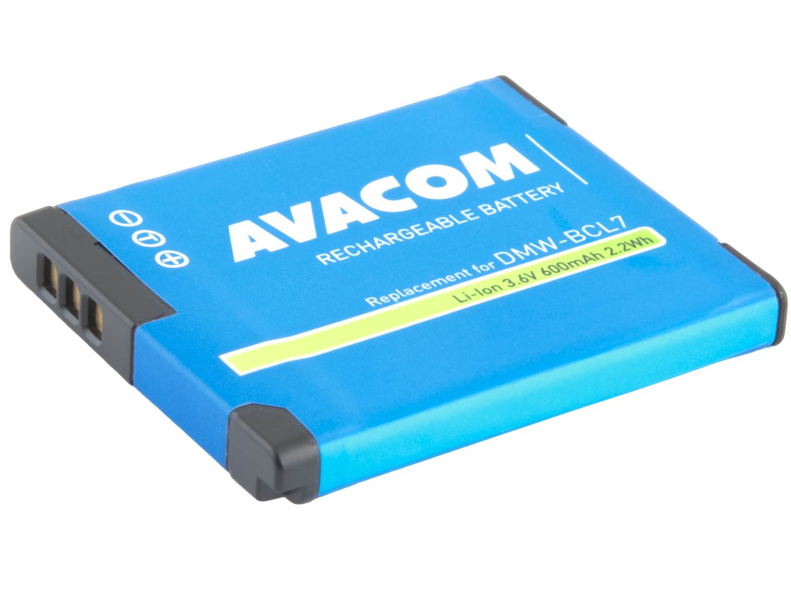 AVACOM náhradní baterie Panasonic DMW-BCL7 Li-Ion 3.6V 600mAh 2.2Wh1 