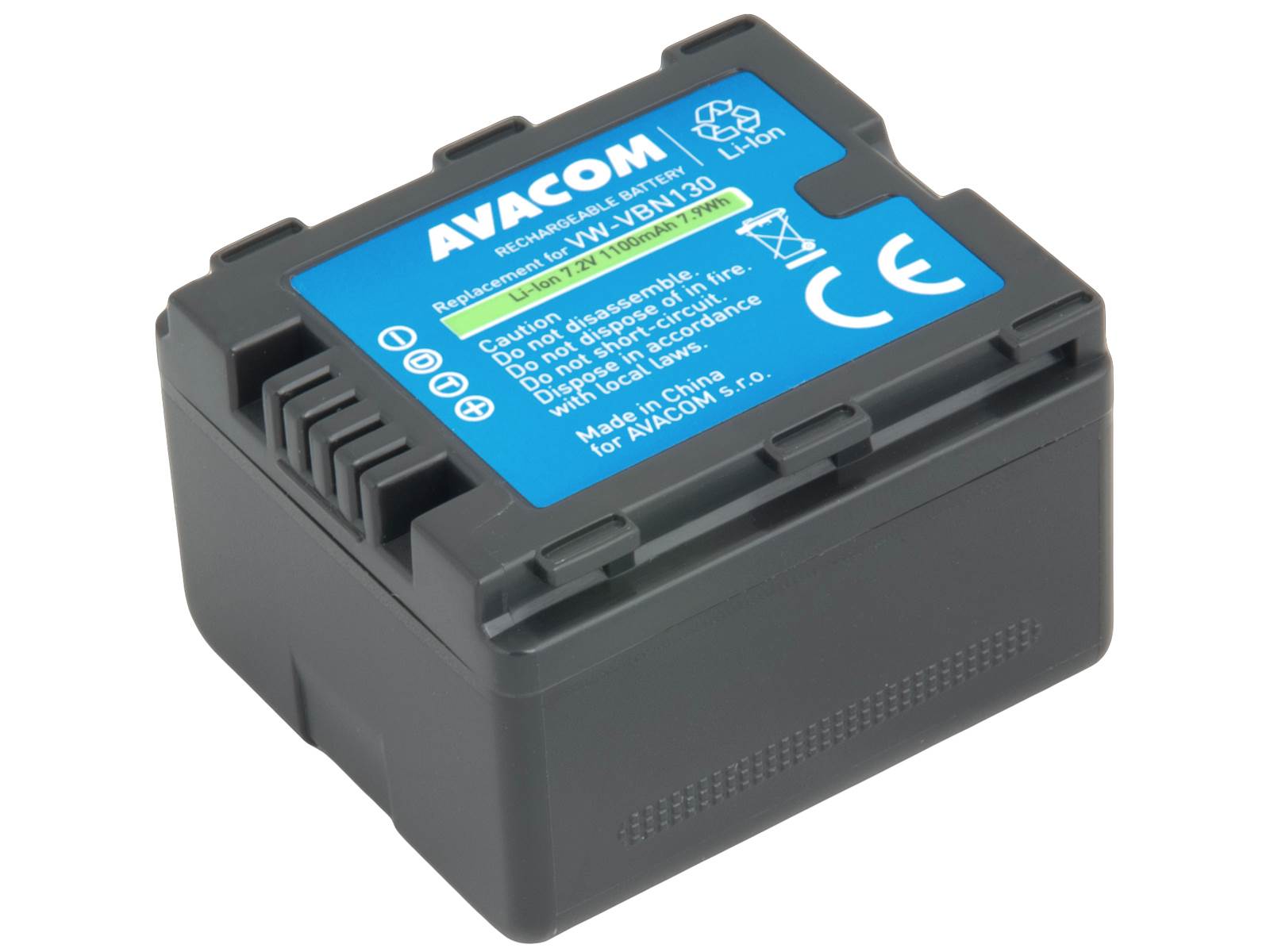 AVACOM baterie Panasonic VW-VBN130 Li-Ion 7.2V 1100mAh 7.9Wh1 